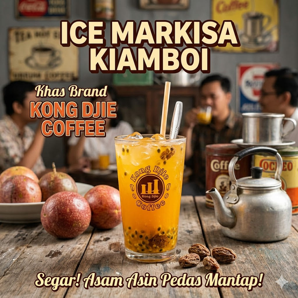 ICE MARKISA KIAMBOI Kedai Kopi Kong Djie